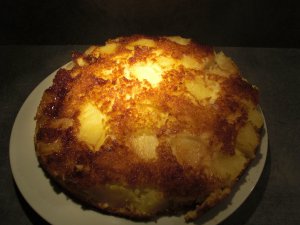 Gâteau caramelisé à l'ananas