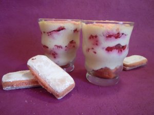 Photo de la recette Tiramisu aux biscuits roses envoyée par le cuisinier