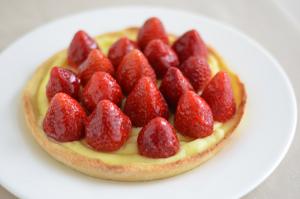 Photo de la recette Tarte aux fraises envoyée par le cuisinier