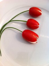 Photo de la recette Tulipes de tomate envoyée par le cuisinier