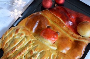 Photo de la recette Brioche du Père Noël envoyée par le cuisinier