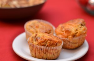 Photo de la recette Muffins aux tomates séchées et au chèvre envoyée par le cuisinier