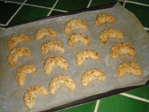 Photo de la recette Croissants aux pignons envoyée par famapopotte