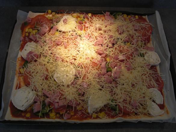 Photo pour la recette Pizza maison envoyée par le cuisinier