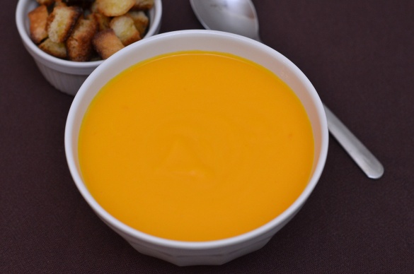 Photo pour la recette Soupe de carottes au curry envoyée par le cuisinier