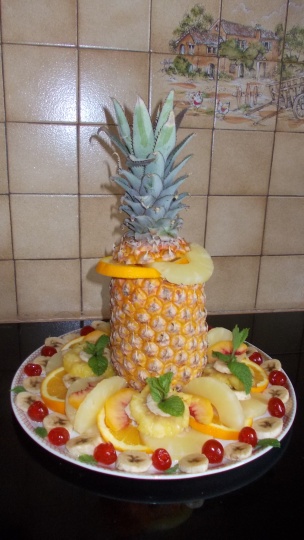 Photo pour la recette Ananas de fête envoyée par le cuisinier