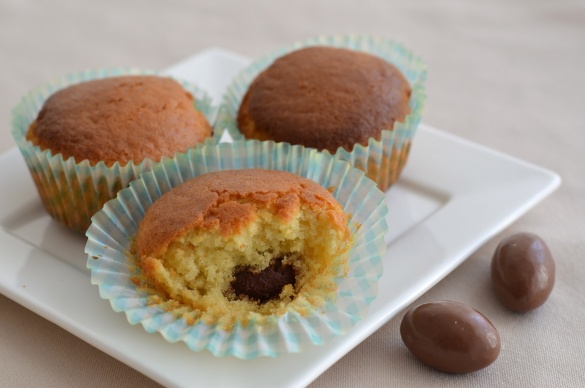 Photo pour la recette Muffins fourrés aux chocolats de Pâques envoyée par le cuisinier