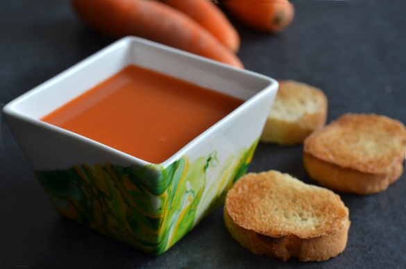 Photo pour la recette Soupe froide de carotte au fenouil envoyée par le cuisinier